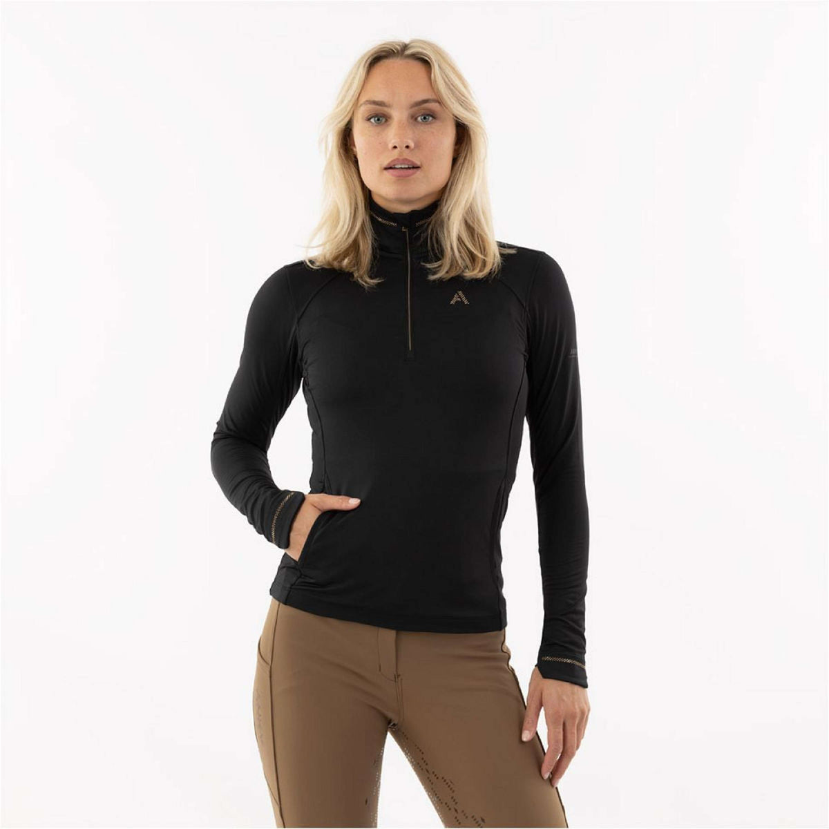 ANKY Shirt ATC242204 Lange Ärmel Schwarz