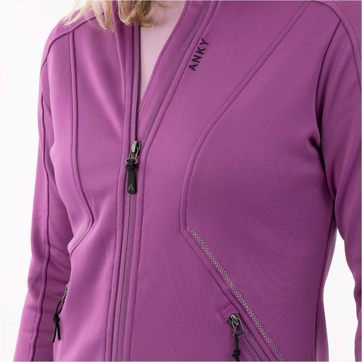 ANKY Shirt ATC242201 Lange Ärmel Striking Purple