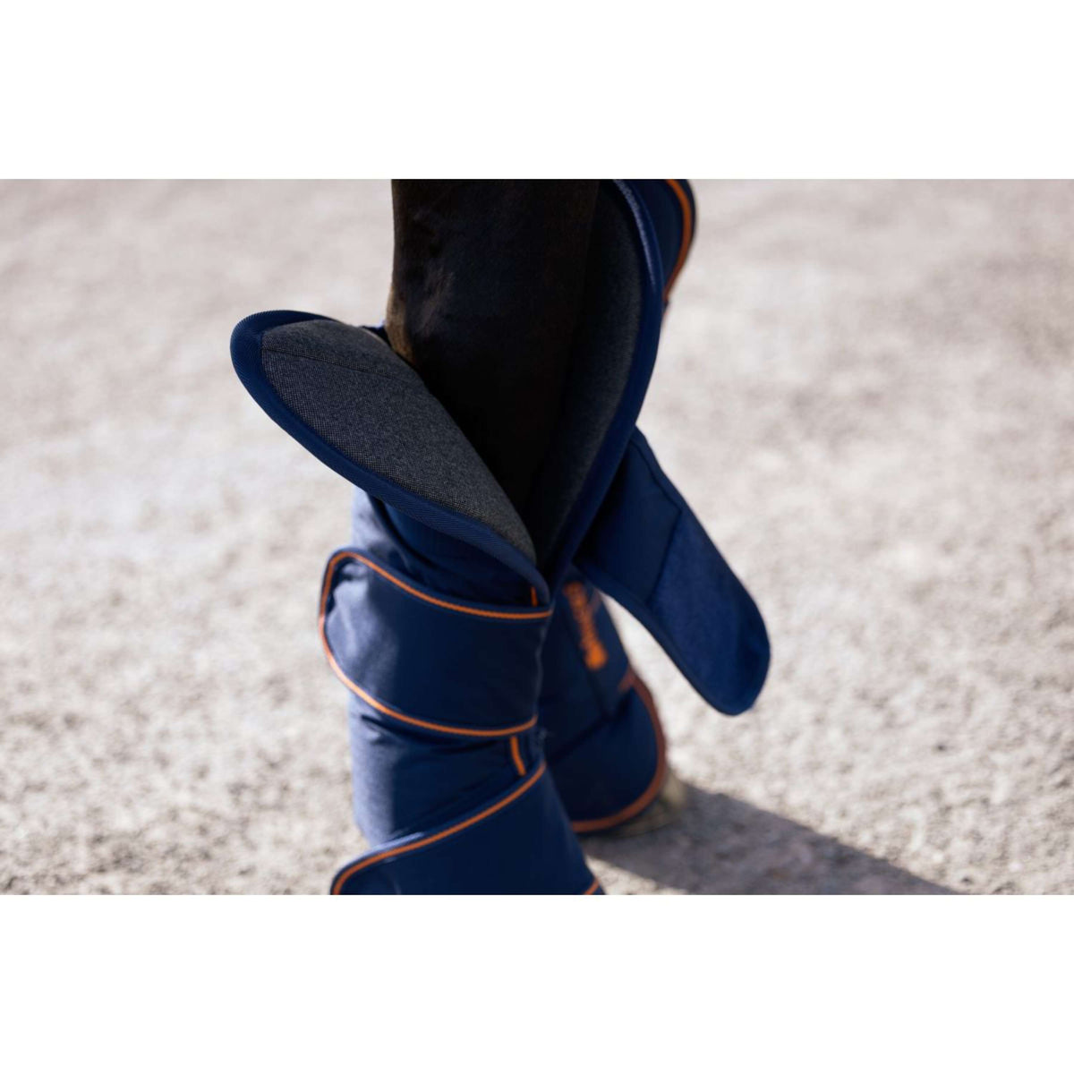 Bucas Transportgamaschen Therapy Navy Orange
