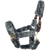 Bucas Halfter Show-Line Full Fur Burgundy/Black