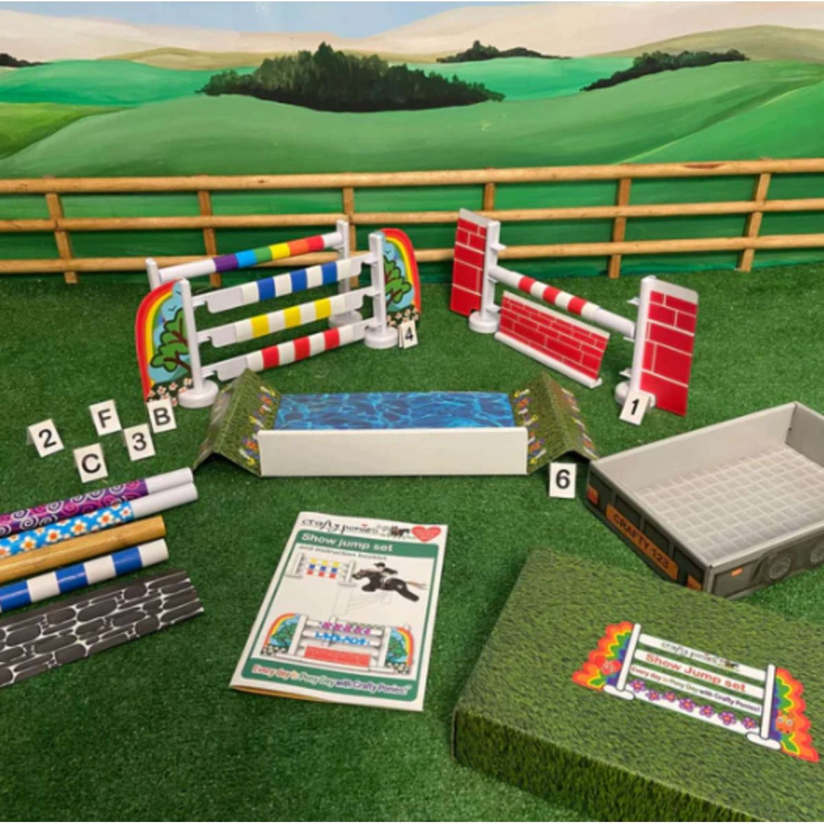 Crafty Ponies Springparcours Set