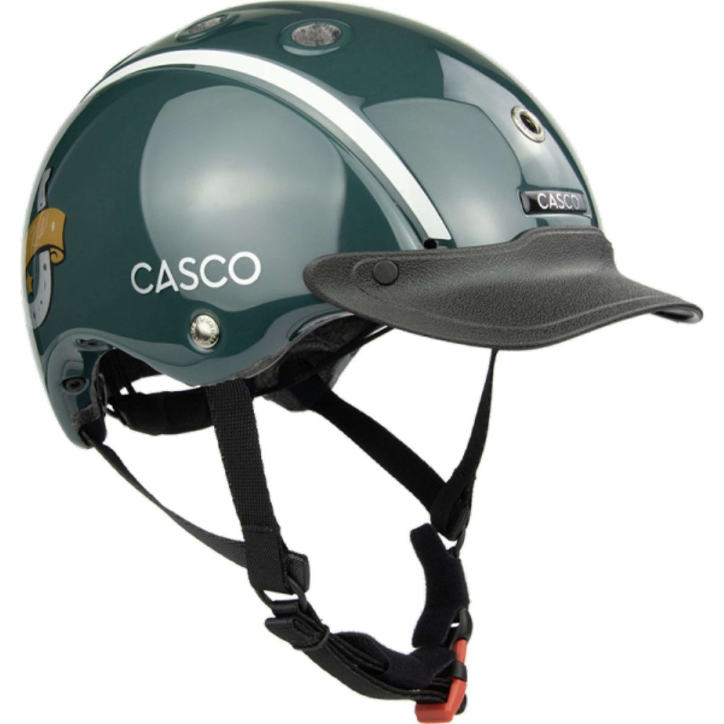 Casco Reithelm Nori Lucky Kid Smaragdgrün