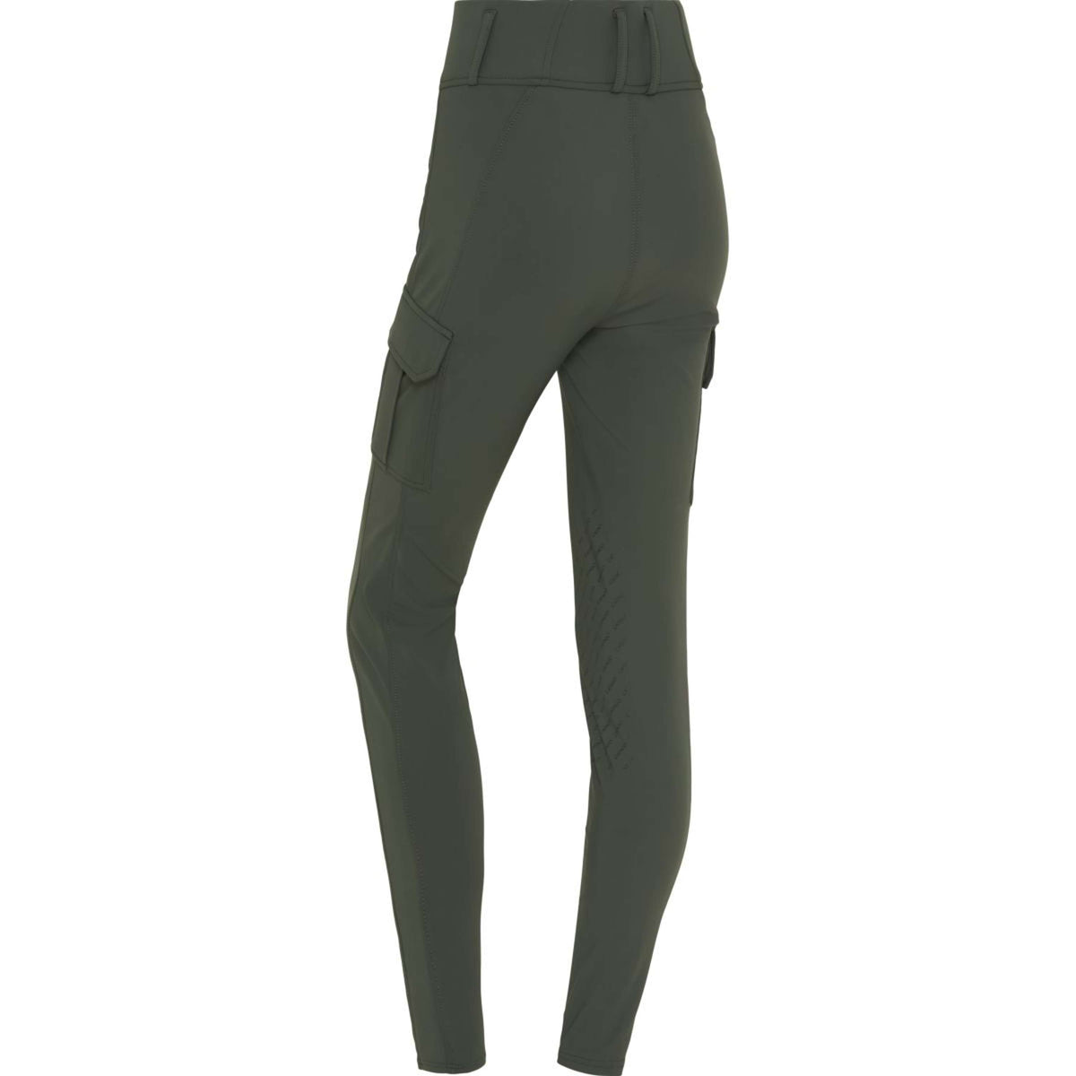 Catago Reitleggings River Cargo Full Grip Forest