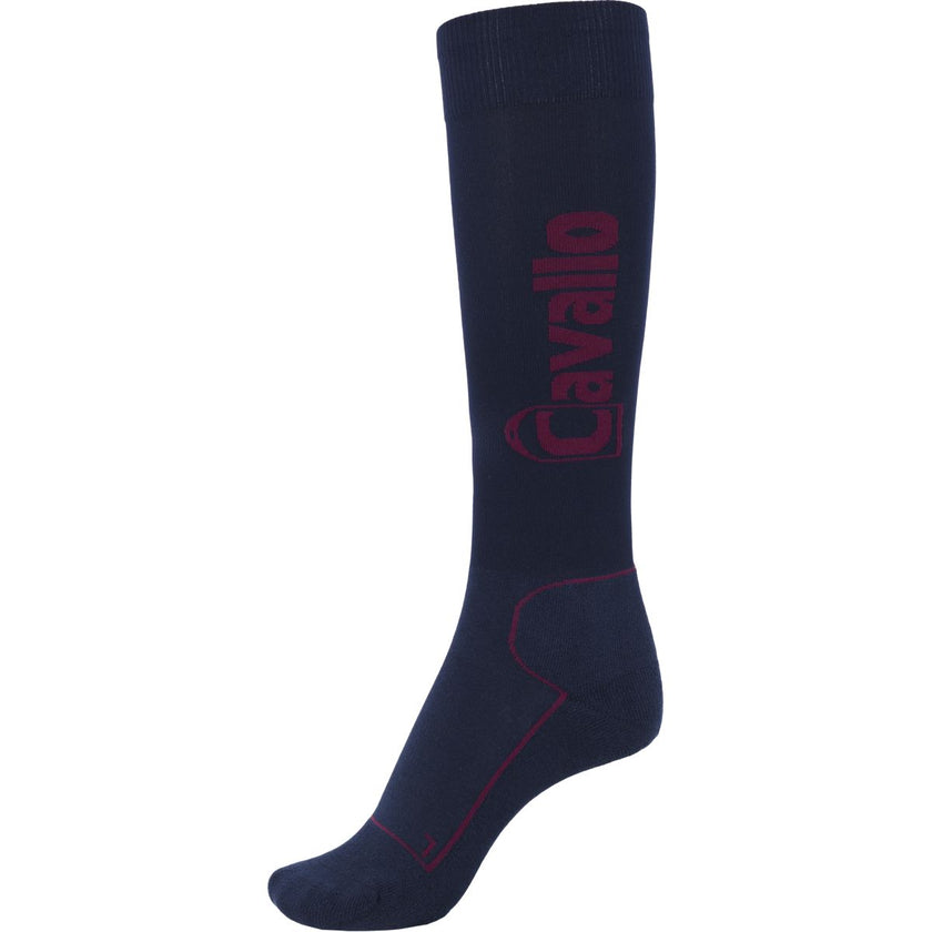 Cavallo Socken CavalSimo Dark Blue/Red Wine