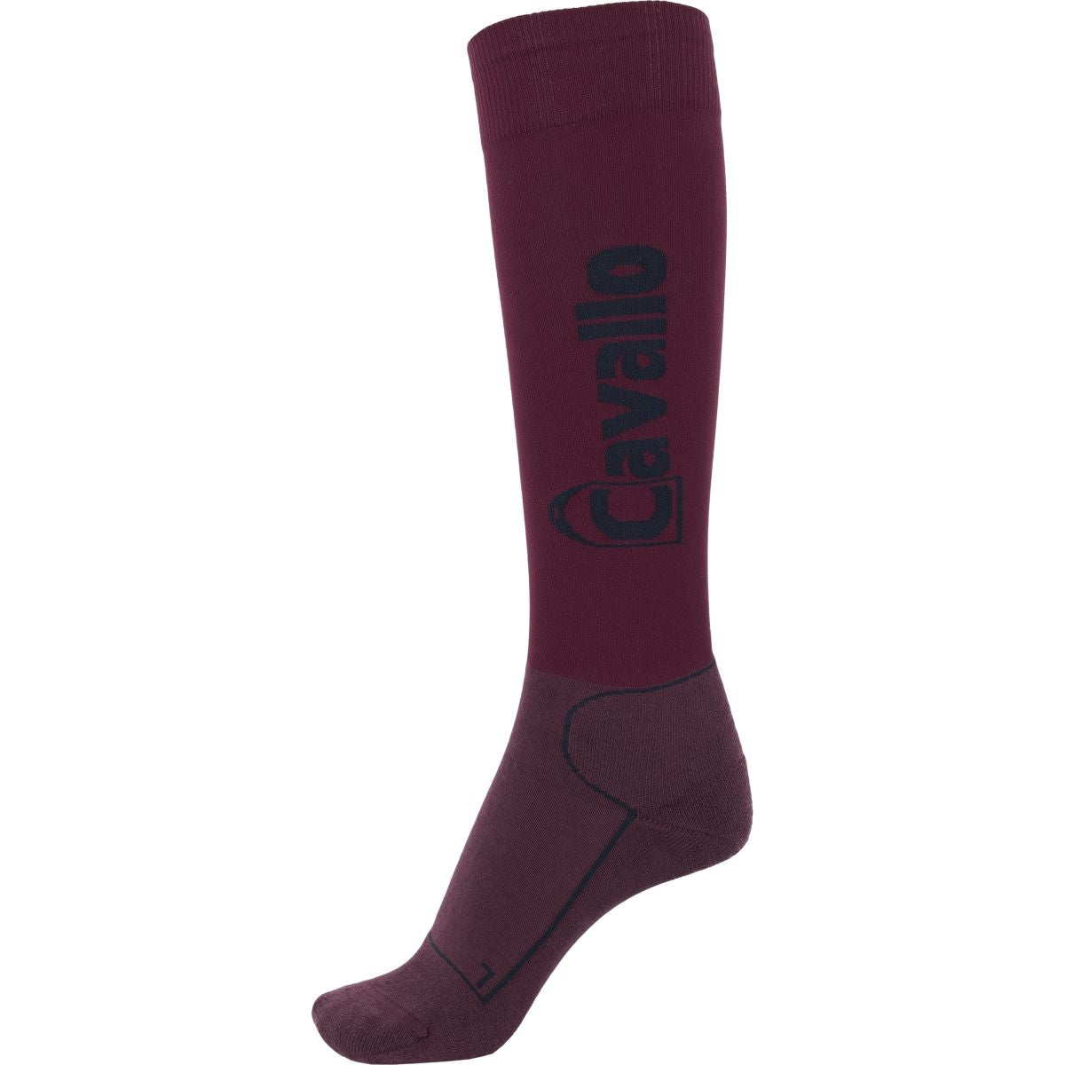 Cavallo Socken CavalSimo Red Wine/Dark Blue