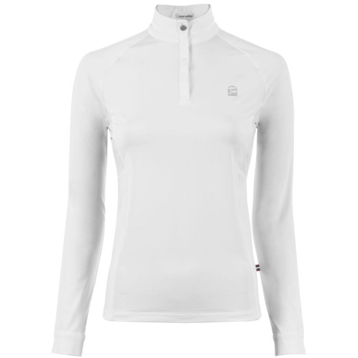 Cavallo Shirt Caval UV Halfzip Weiß