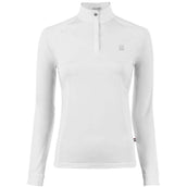 Cavallo Shirt Caval UV Halfzip Weiß