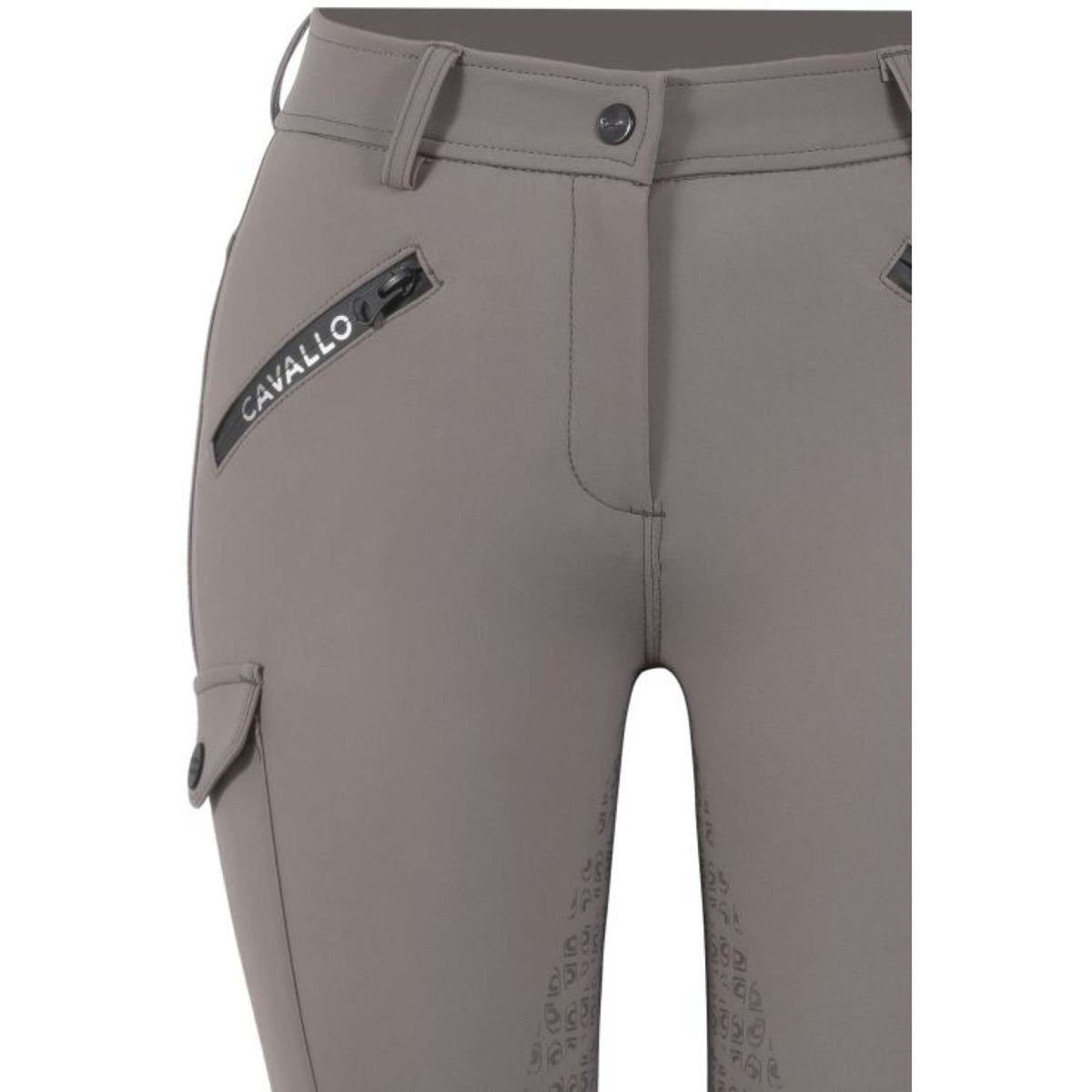 Cavallo Reithose CavalCosma Grip Mobile Full Grip Mud Taupe