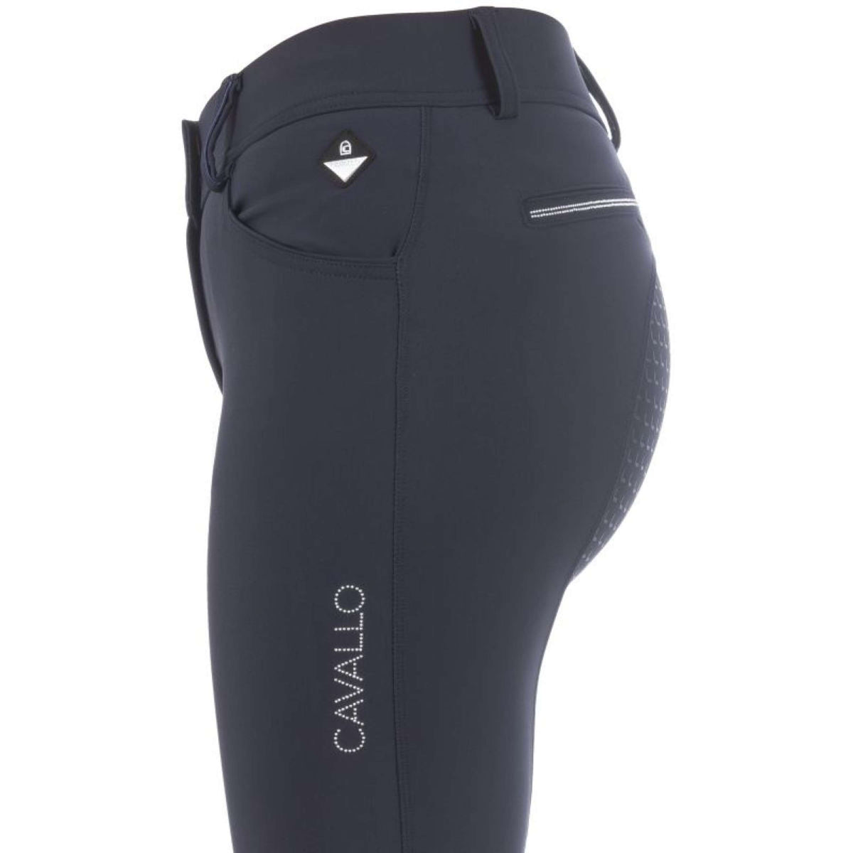 Cavallo Reithose CavalCuna Grip Mobile Full Grip Dunkelblau