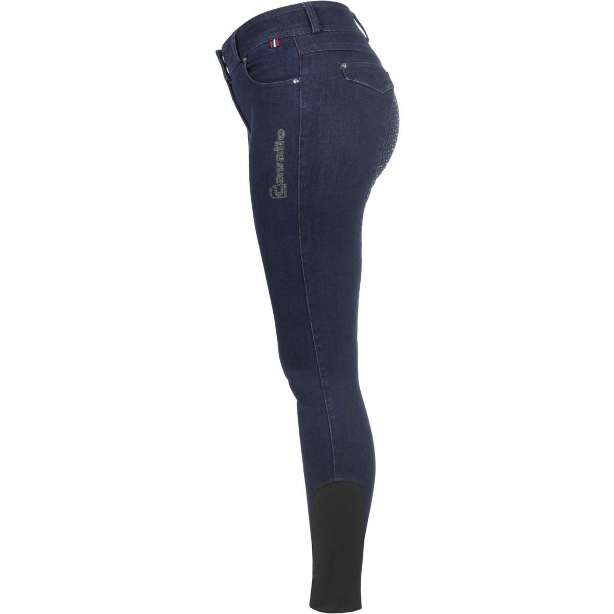 Cavallo Reithose Cavalcoline Full Grip Blaue Denim