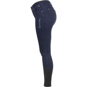 Cavallo Reithose Cavalcoline Full Grip Blaue Denim