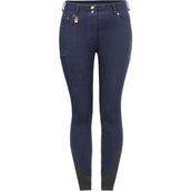 Cavallo Reithose Cavalcoline Full Grip Blaue Denim