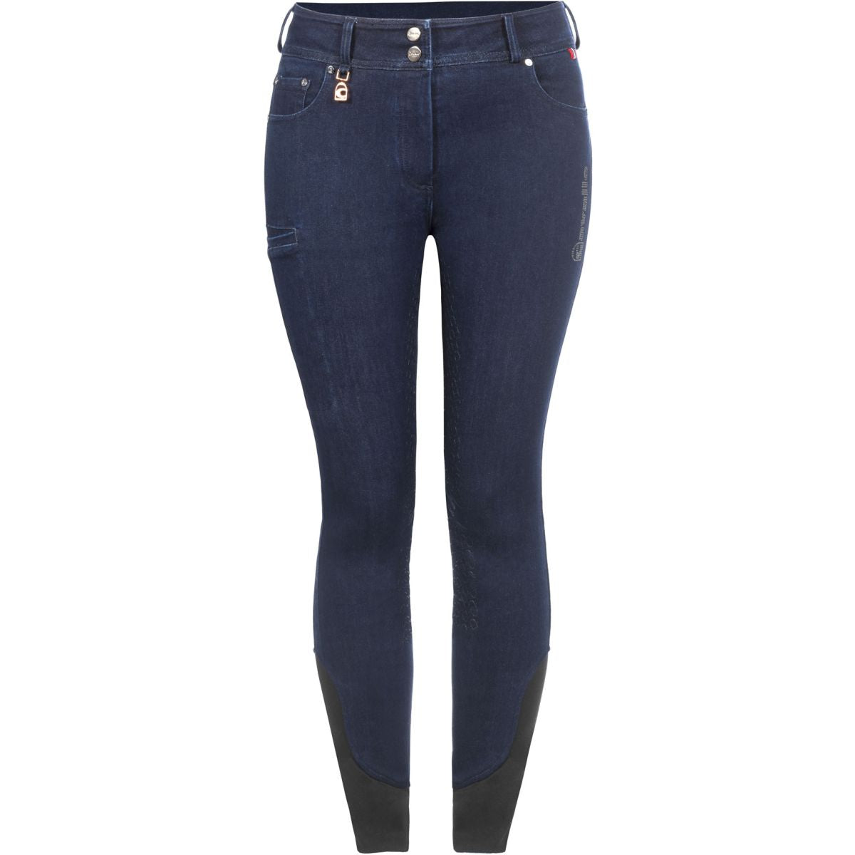 Cavallo Reithose Cavalcoline Full Grip Blaue Denim