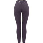 Cavallo Reitleggings Lana Grip RL Pflaumenfarben