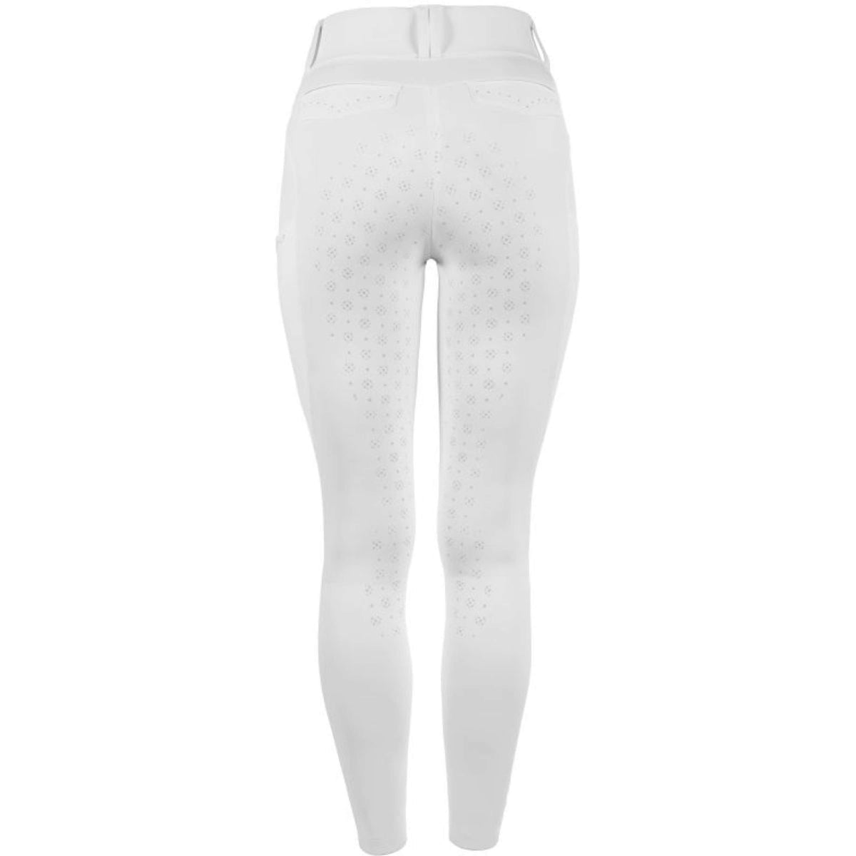 Cavallo Reitleggings CavalCandera Grip Mobile Weiß