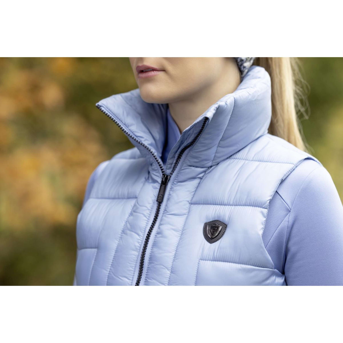 Covalliero Weste AW24 Padded Winter Sky