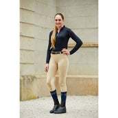 Dublin Reitleggings Performance Flex Knee Patch Beige