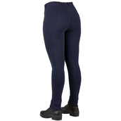 Dublin Reithose Supa-Fit Pull On Knee Patch Jodhpur Navy