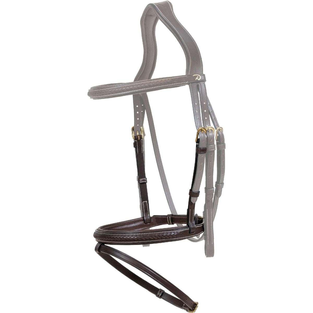 Dyon Reithalfter Gewebt Braun