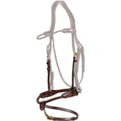 Dyon Reithalfter Flash Geflochten Braun