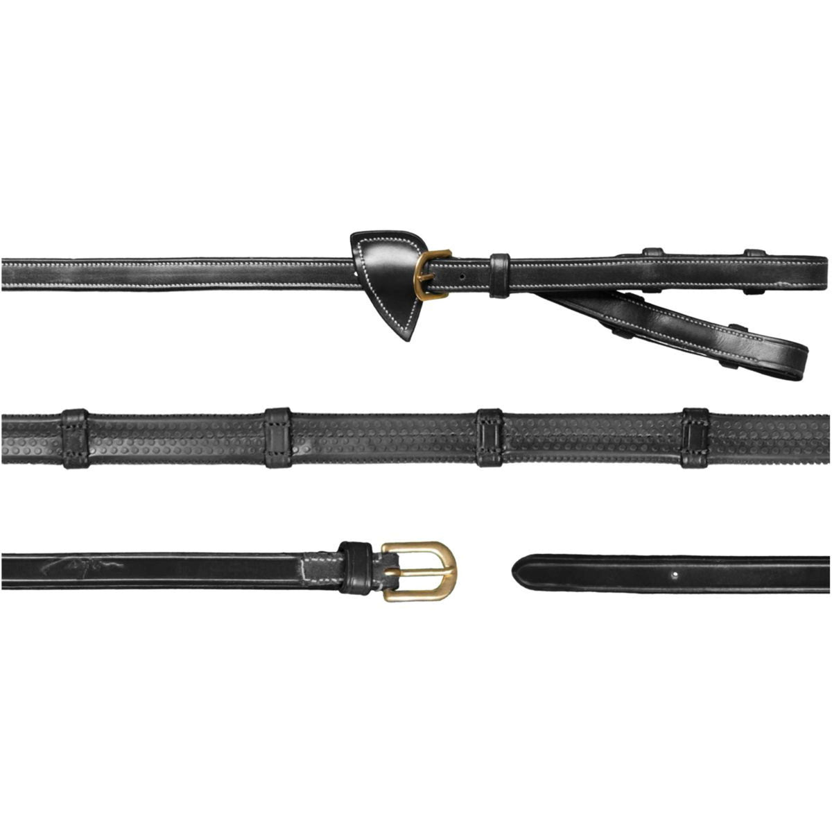 Dyon Zügel 1/2 Converter Gummi Schwarz