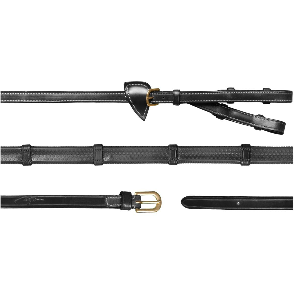 Dyon Zügel 1/2 Converter Gummi Schwarz