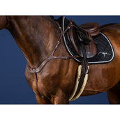 Dyon Brustgeschirr Anatomical Braun/Silber