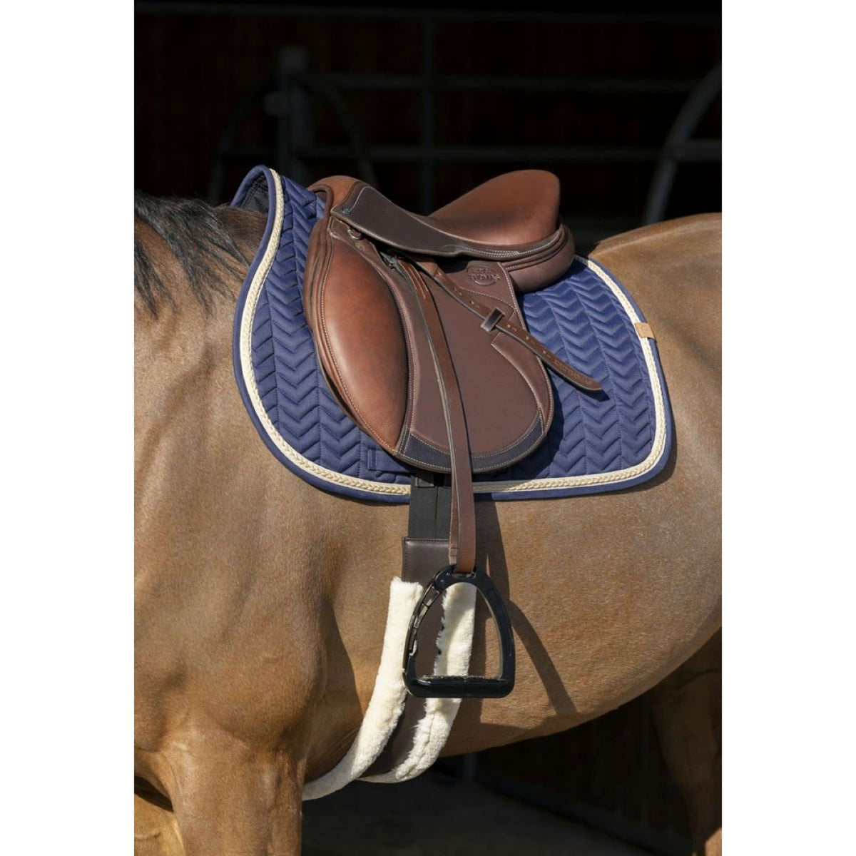 EQUITHÈME Schabracke Softy Jumping Navy