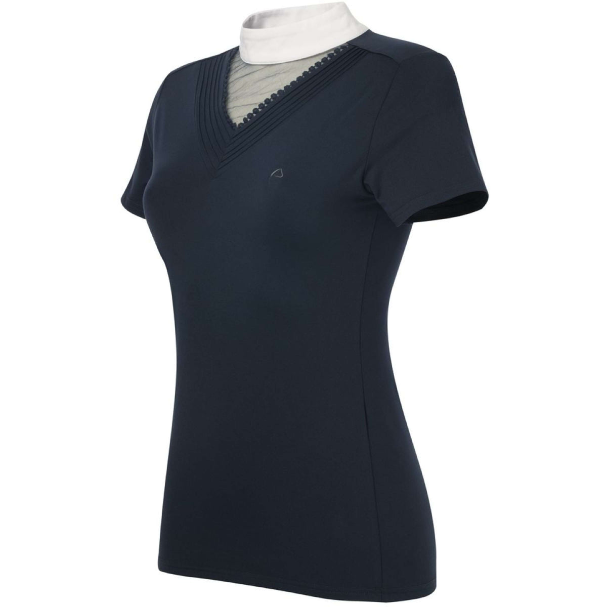 EQUITHÈME Turniershirt Valence Marineblau