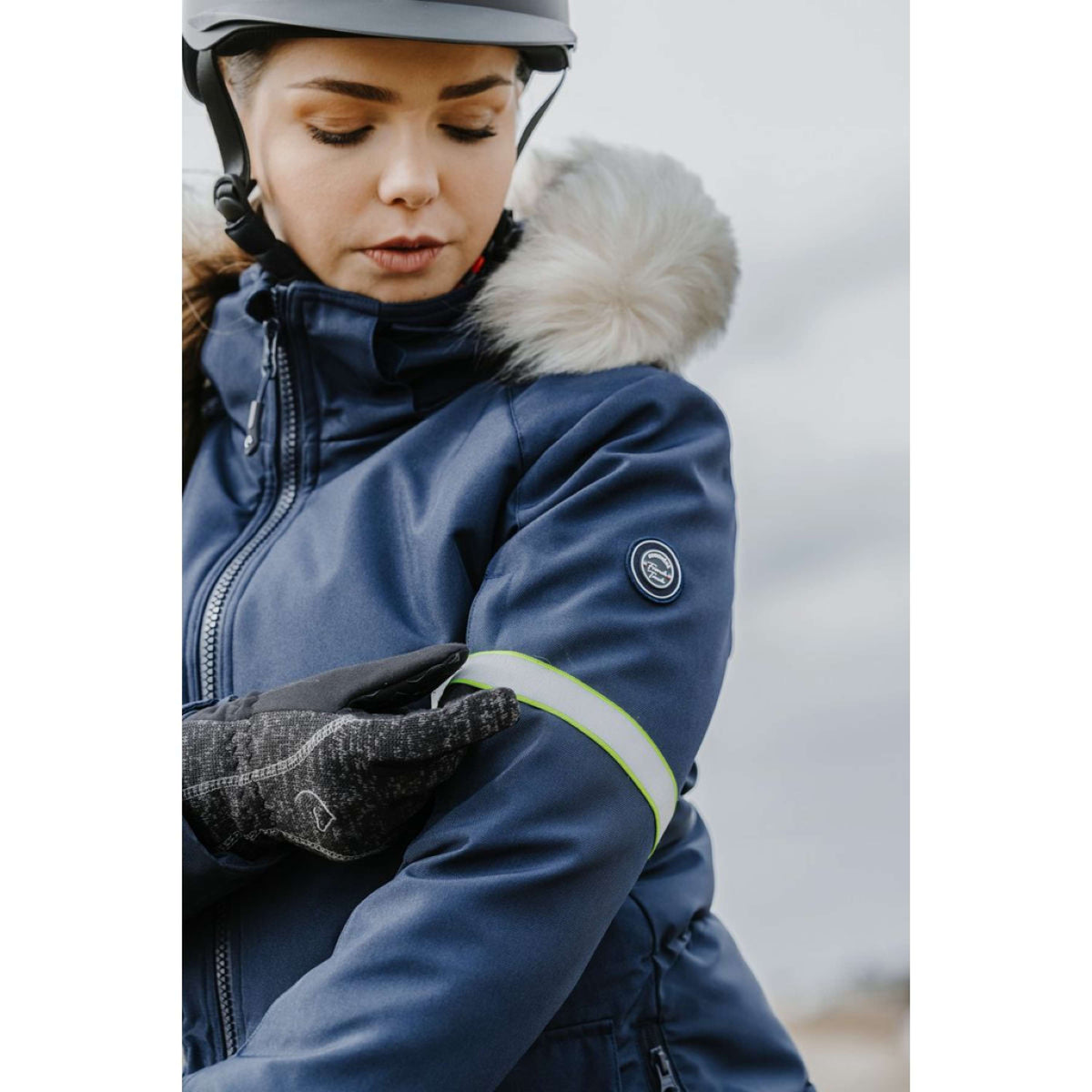 EQUITHÈME Jacke Paola Navy