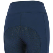 EQUITHÈME Reitleggings Dolomyt Pull-On Silikon Besatz Kids Marineblau