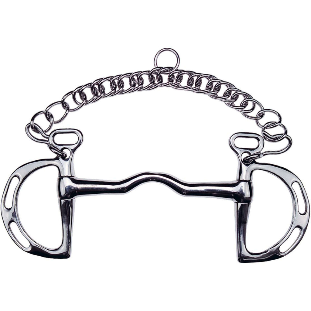 Feeling Gebiss SpringKandare Ugebrochen Spanisch Ring 65mm