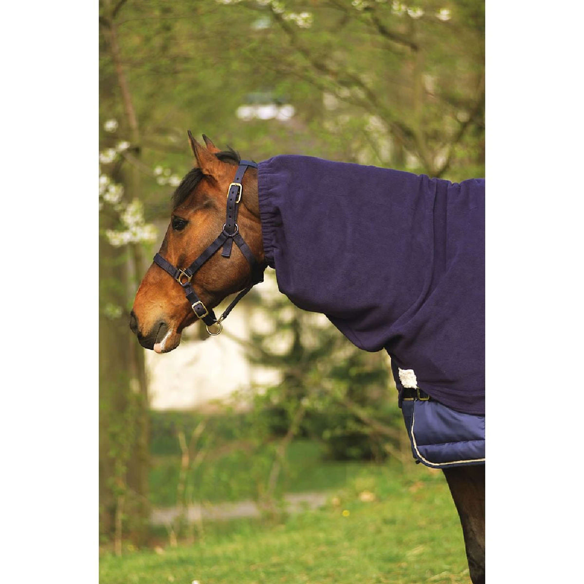 EQUITHÈME Halsstück Polar Fleece Navy