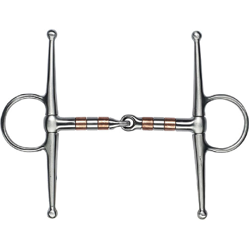 Feeling Knebeltrense mit Rollen satinierter Edelstahl