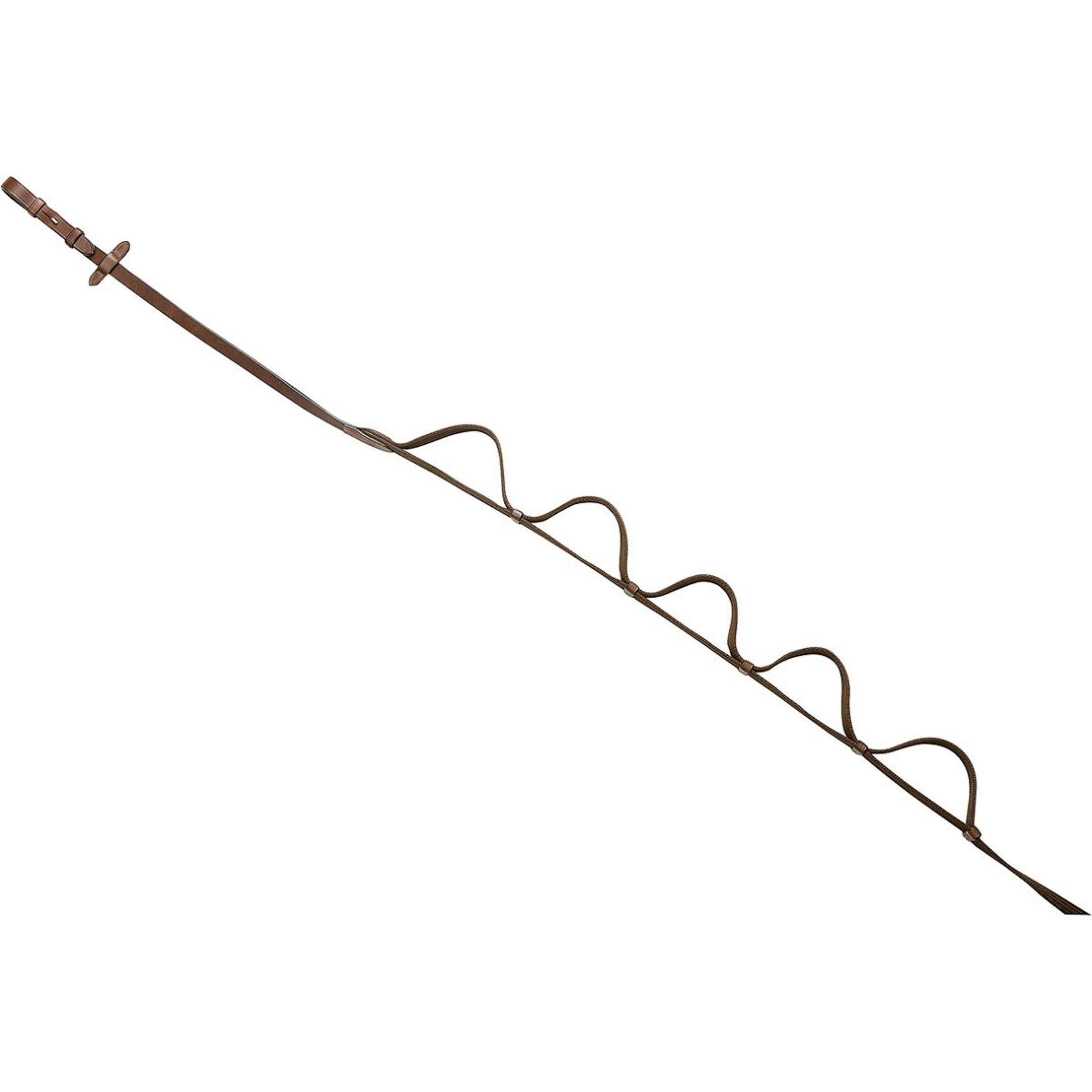 Eric Thomas Zügel Pro mit Griffen Havanna Eric Thomas Zügel Pro mit Griffen Havanna