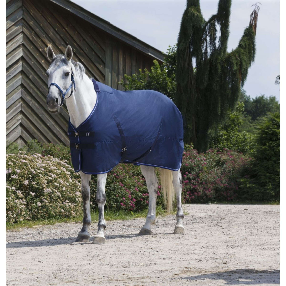 EQUITHÈME Stalldecke 150g Navy