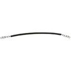 Norton Anbindestrick Kette mit Gummi Schwarz