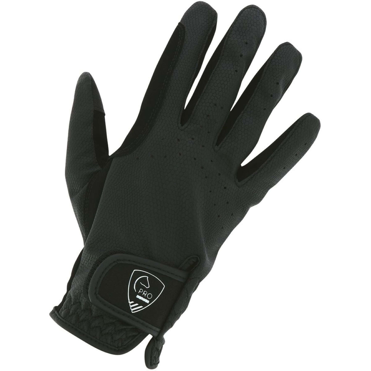 EQUITHÈME Handschuhe Pro Series Show Schwarz