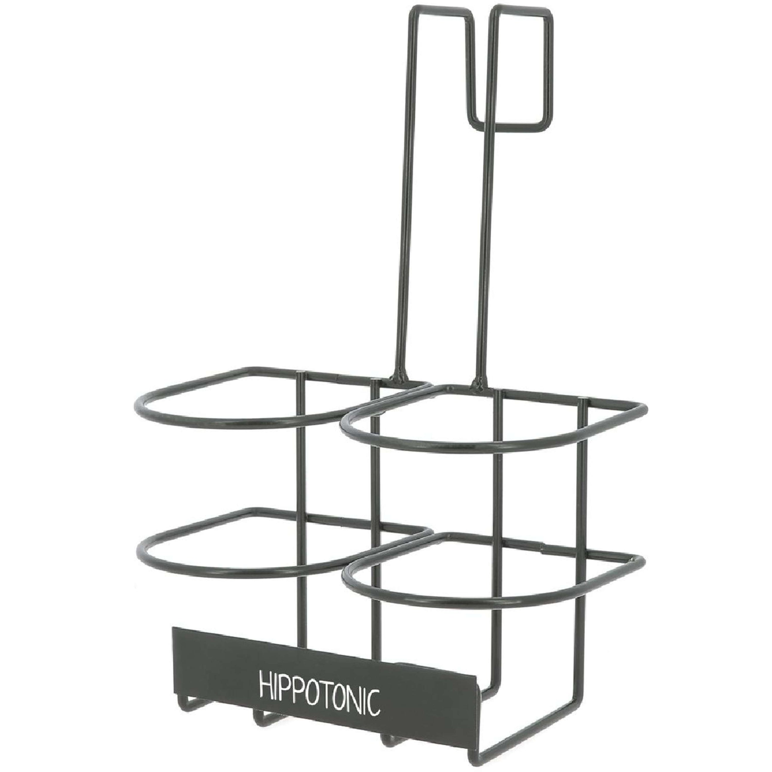 Hippotonic Flaschenhalter mit Haken Schwarz Hippotonic Flaschenhalter mit Haken Schwarz