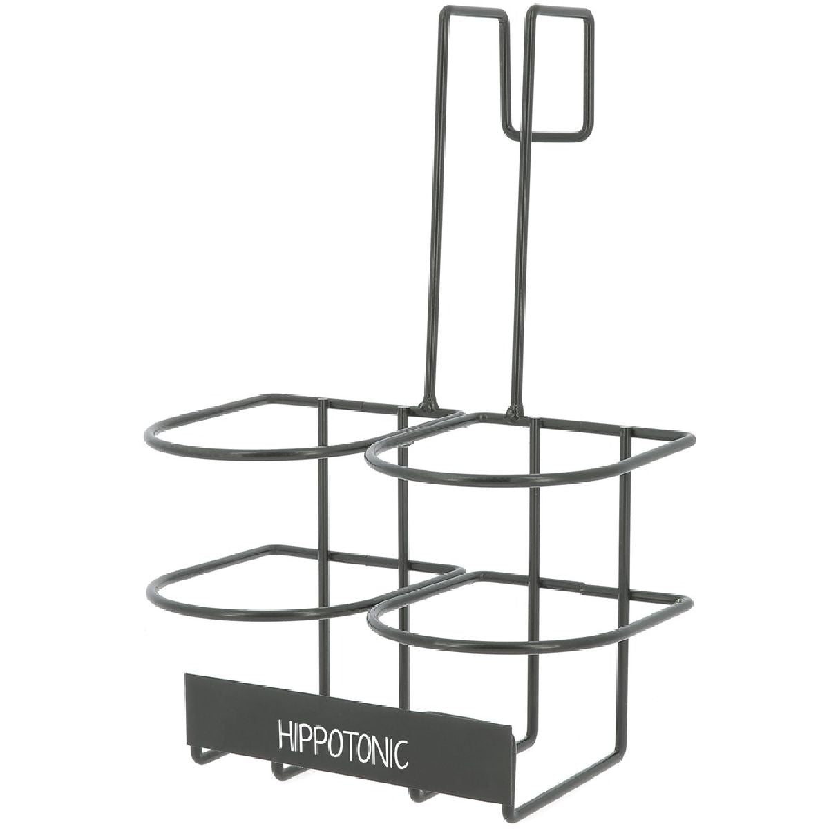 Hippotonic Flaschenhalter mit Haken Schwarz