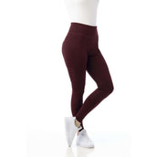 EQUITHÈME Reitleggings Lyly Pull-On Dunkelrot