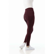 EQUITHÈME Reitleggings Lyly Pull-On Dunkelrot