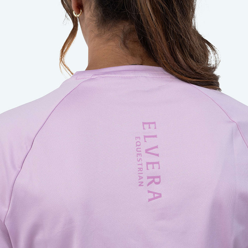 Elvera Equestrian Performance-Shirt EELunara Lila Purple