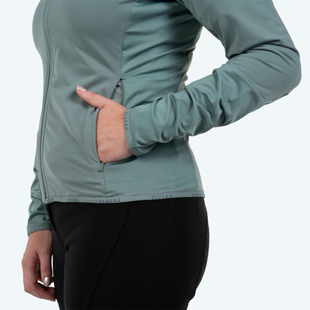 Elvera Equestrian Trainingsweste EEAveline Stormy Green