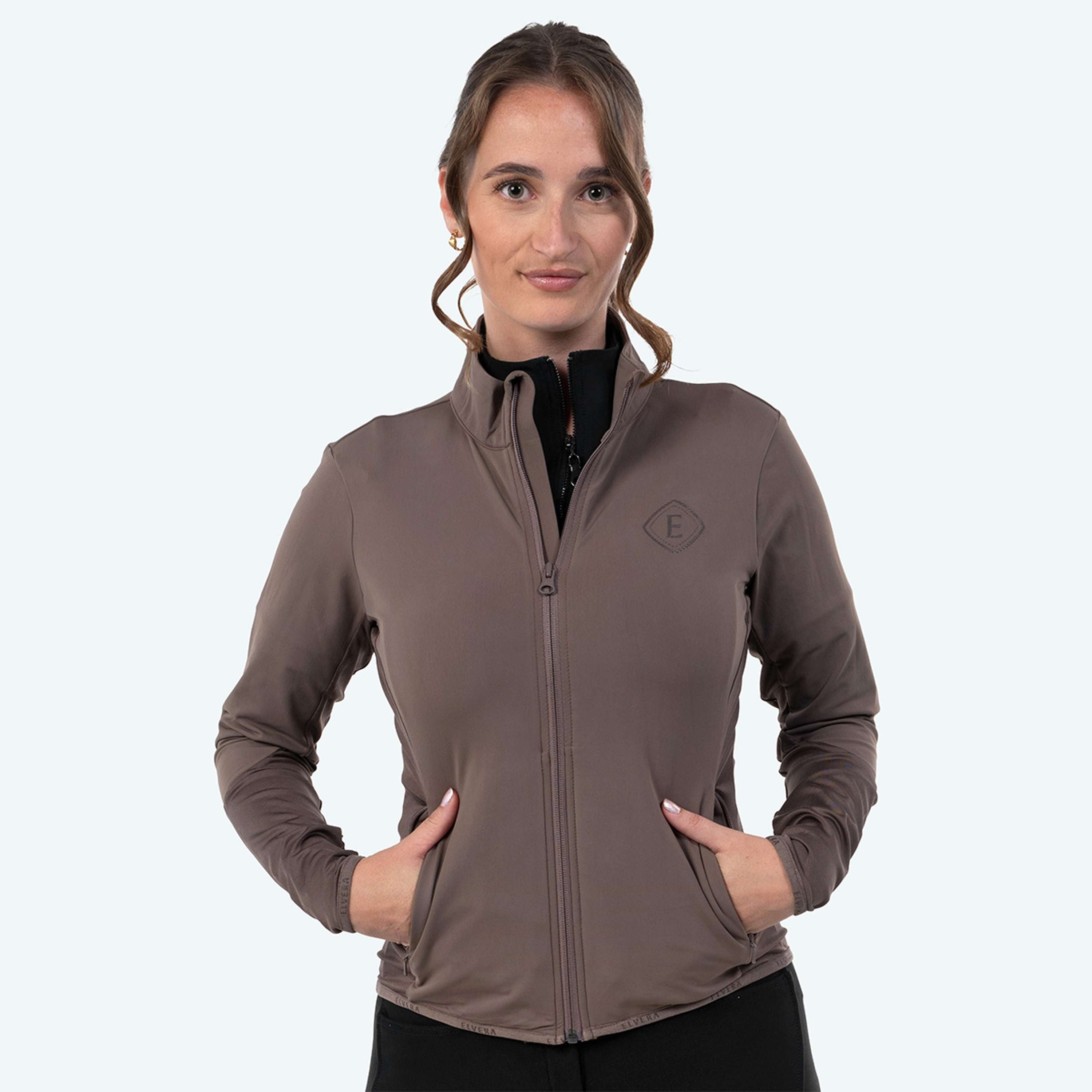 Elvera Equestrian Trainingsweste EEAveline Dark Taupe