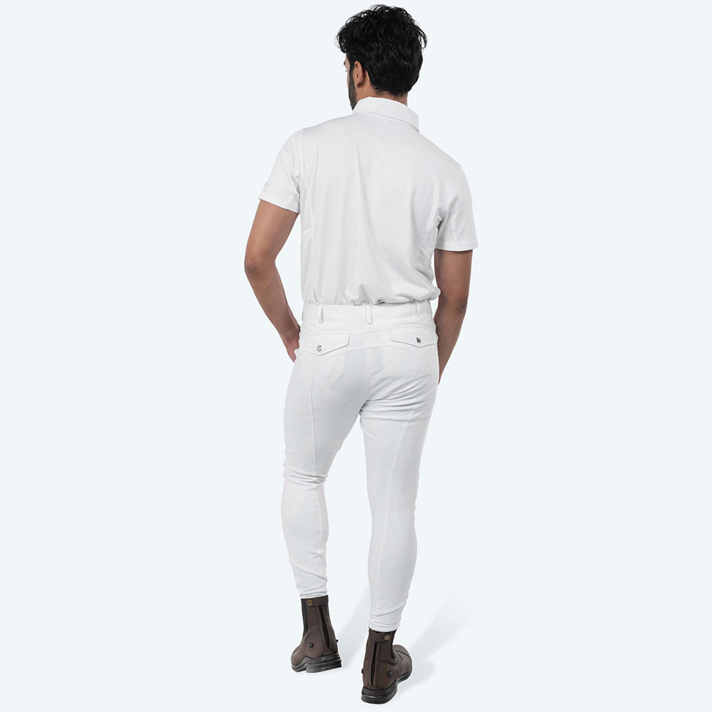 Elvera Equestrian Reithose Sensitive Pro Herren Weiß