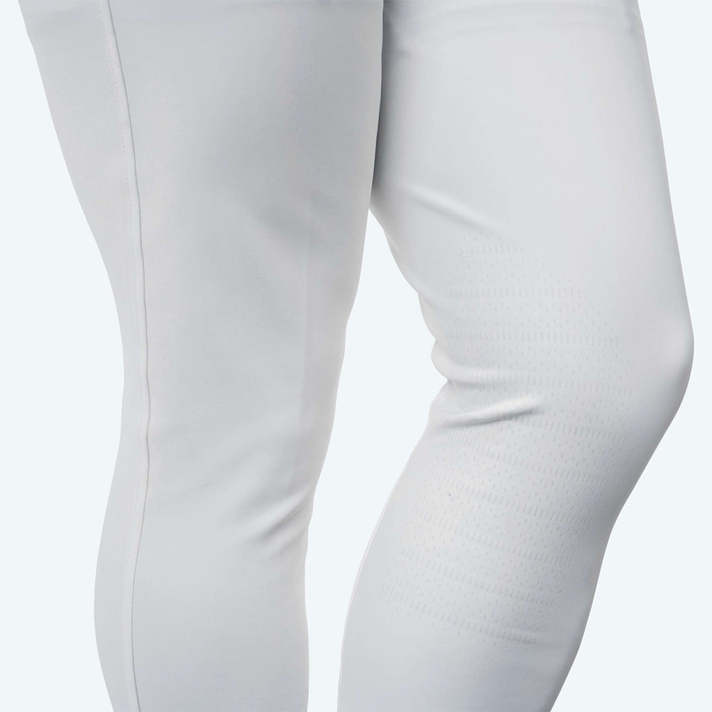 Elvera Equestrian Reithose Sensitive Pro Half Seat Herren Weiß