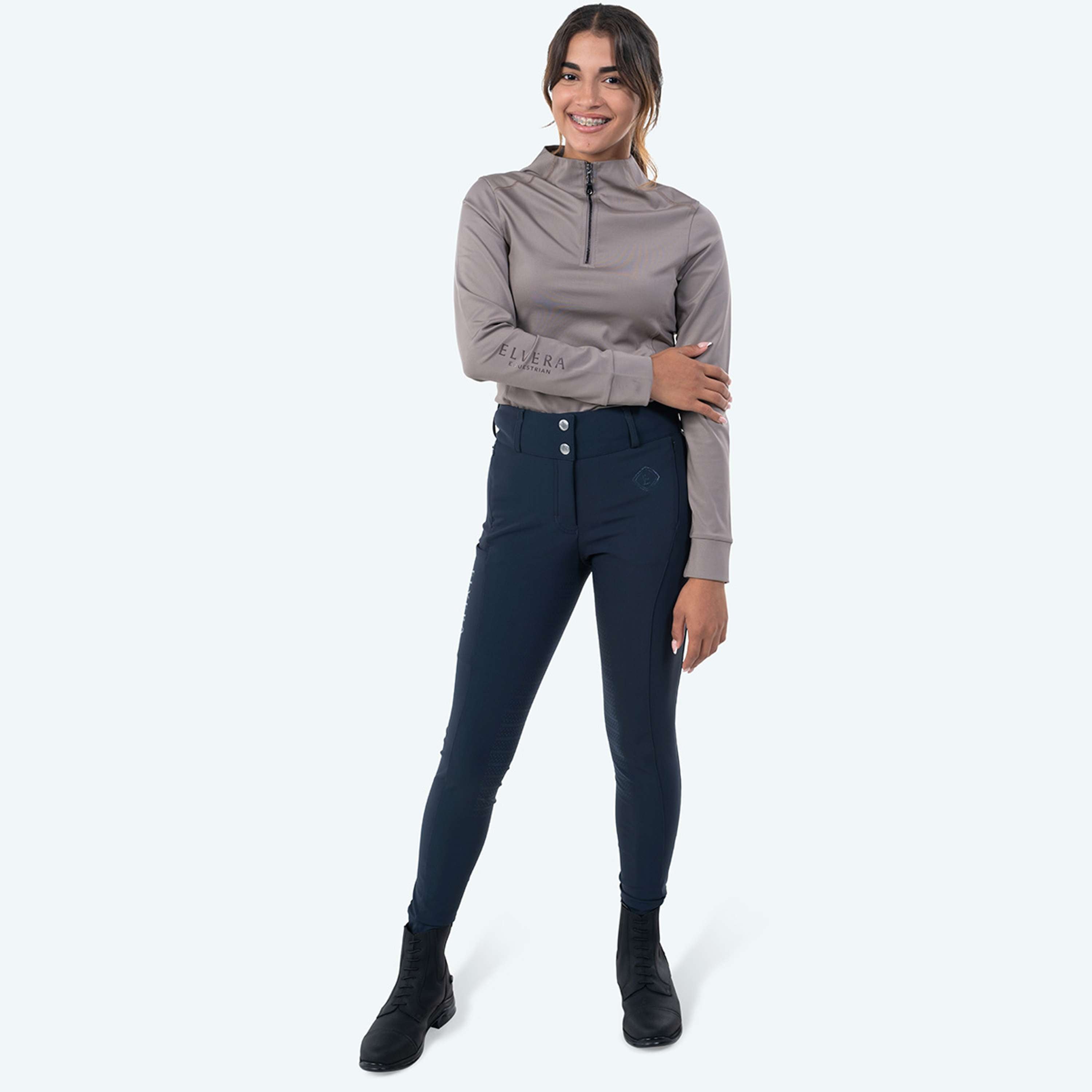 Elvera Equestrian Reithose Dual Core Pro Salute