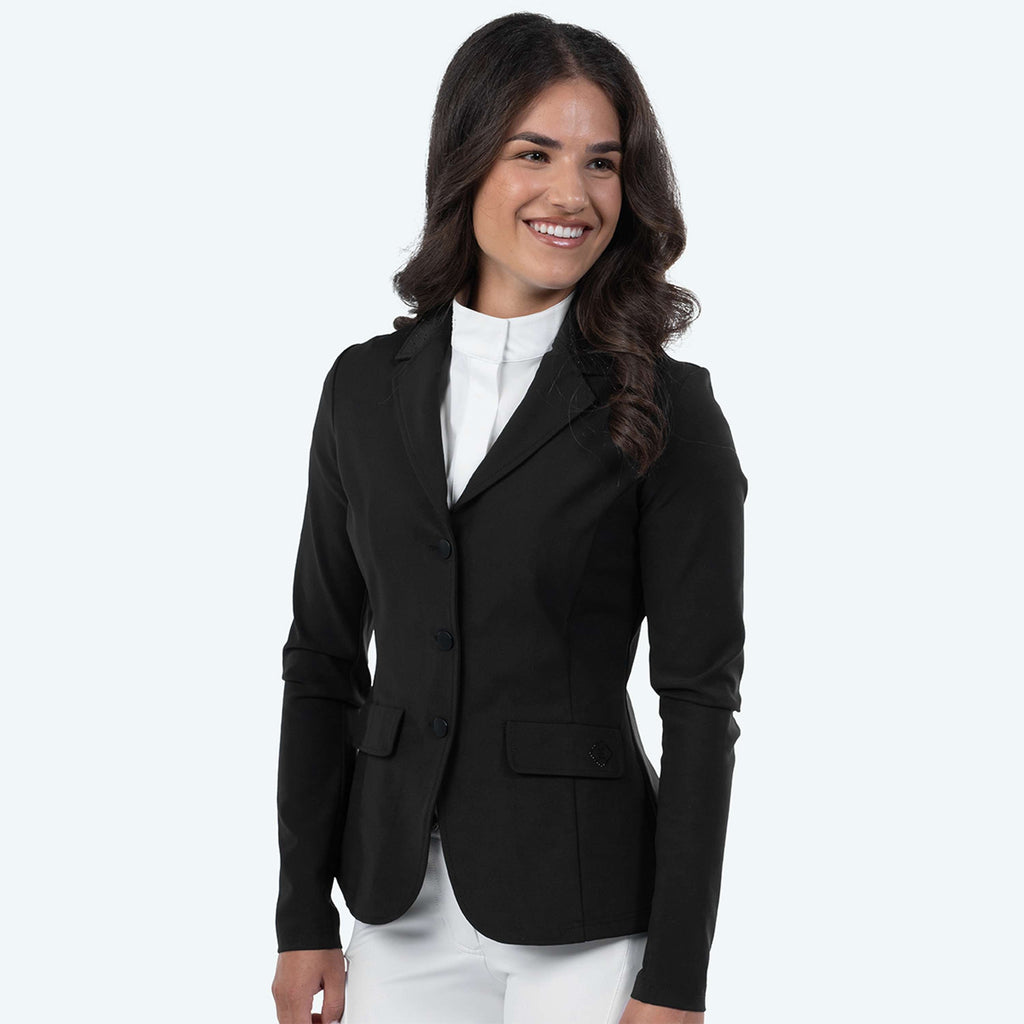 Elvera Equestrian Turnierjacket EEChica Bling Schwarz
