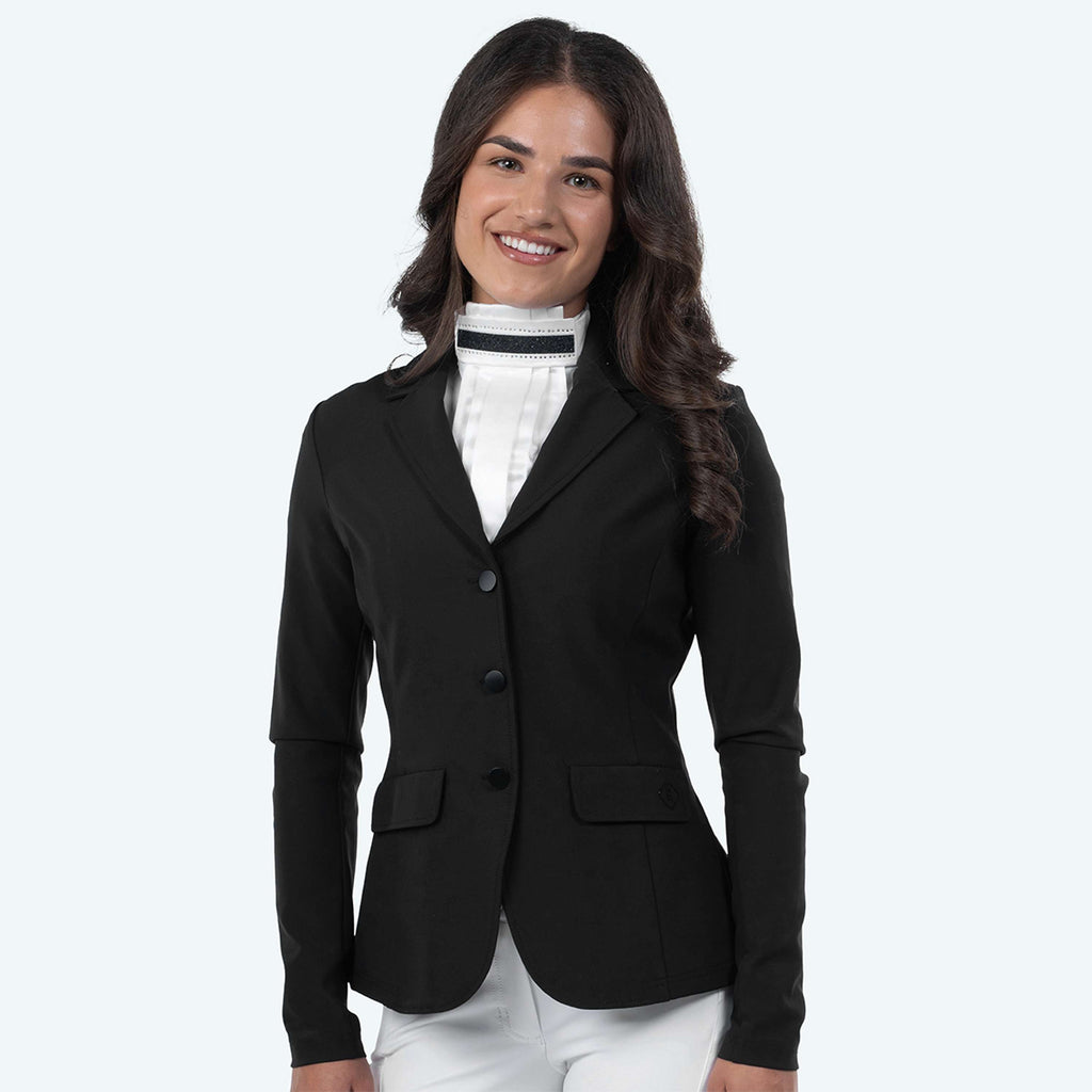 Elvera Equestrian Turnierjacket EEChica Bling Schwarz